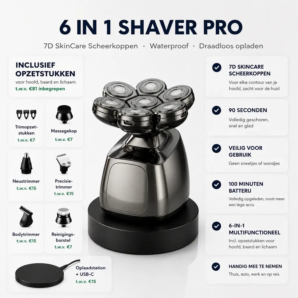 6 In 1 Shaver Pro