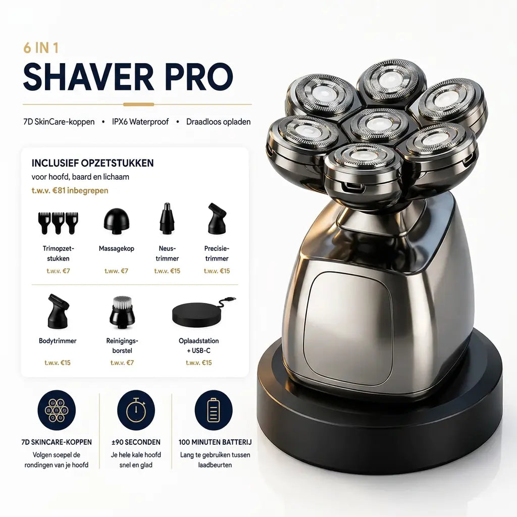 6 In 1 Shaver Pro
