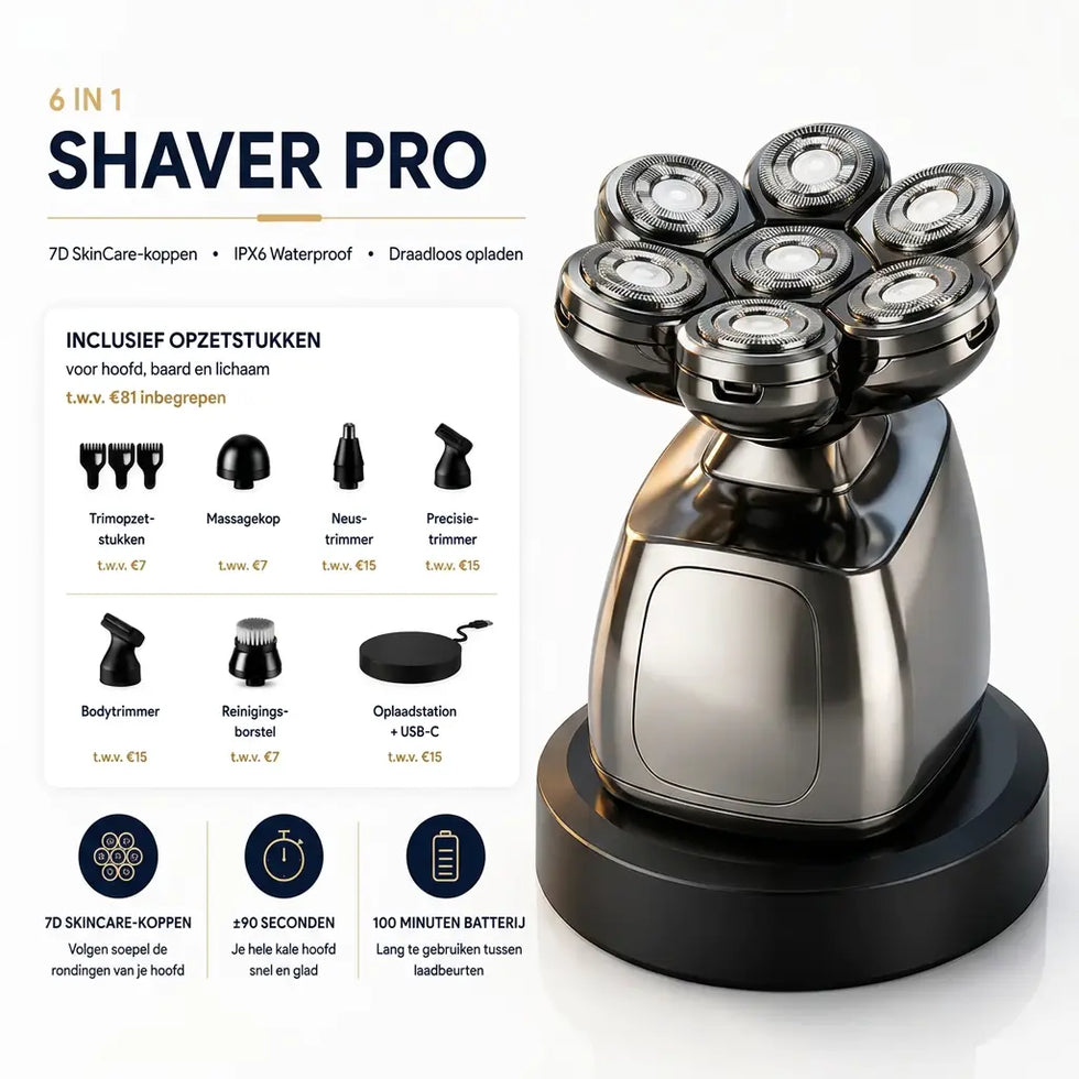 6 In 1 Shaver Pro