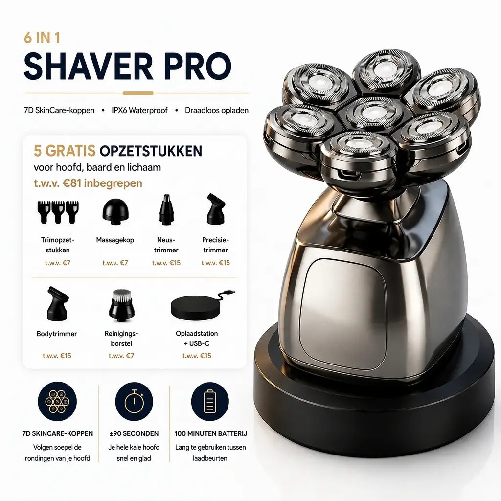 6 In 1 Shaver Pro
