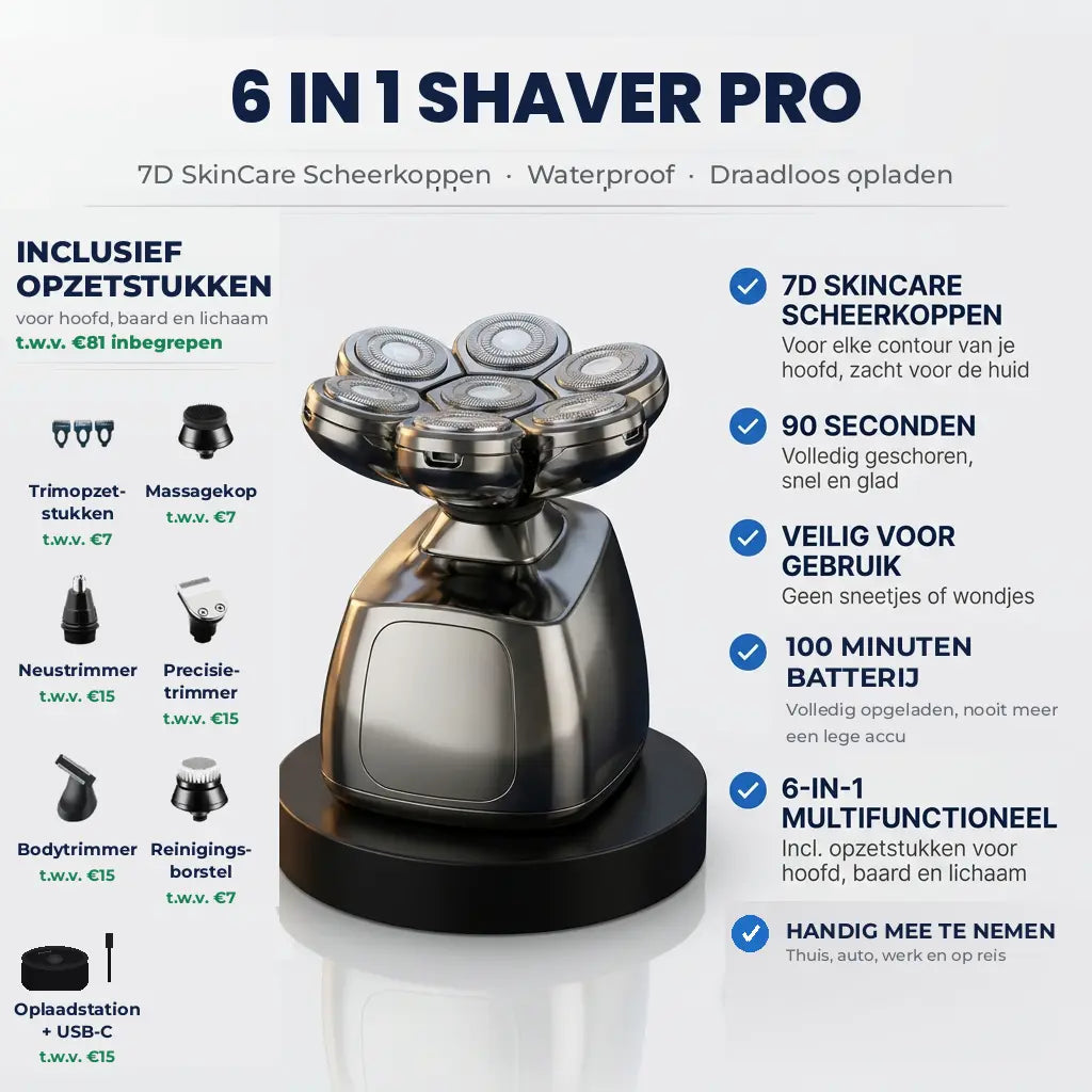6 In 1 Shaver Pro